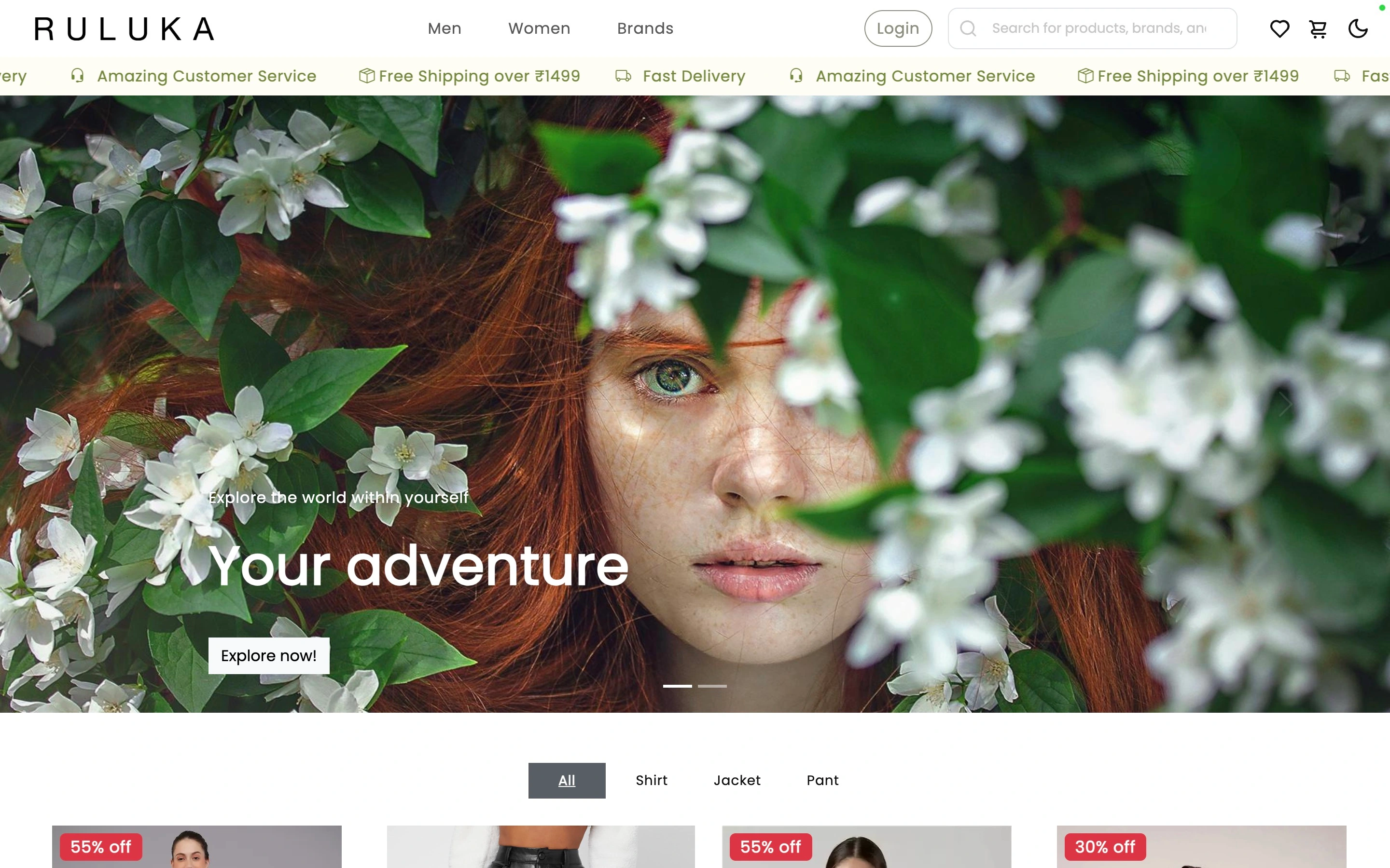 Last iteration of the ruluka website